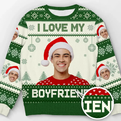 2025 New Custom Photos Graphic Sweatshirt Customize Picture Ugly Christmas Sweater Diy Personalized Face Image Pullover Sweaters